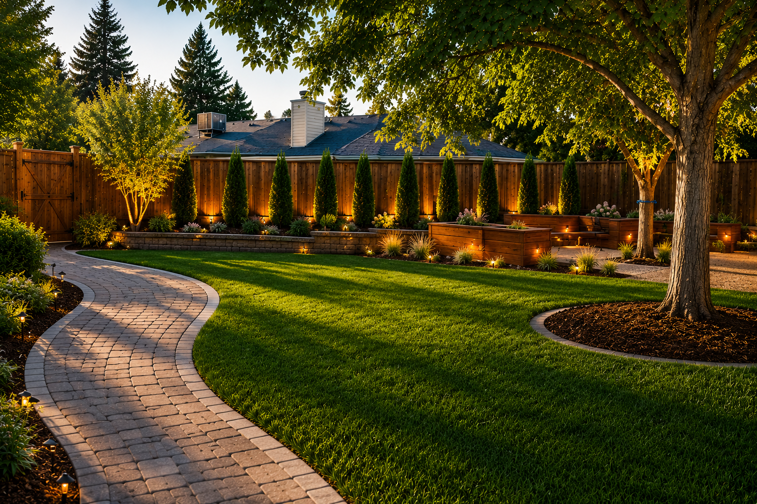 Custom Patio - One of a Kind Landscaping project photo